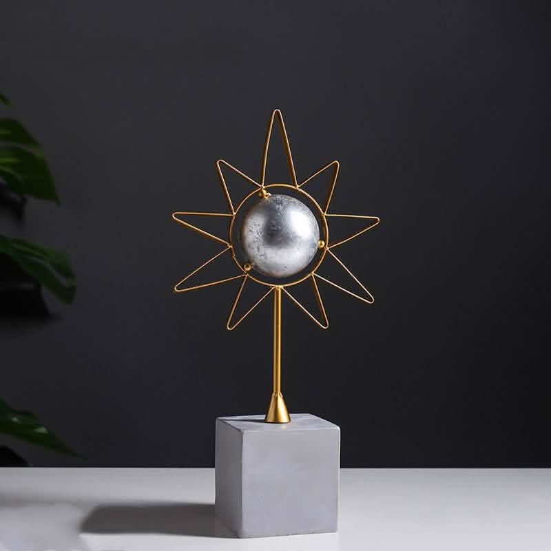 Milky Way Galaxy Resin Ornaments – Nordic Abstract Space Décor - Star -