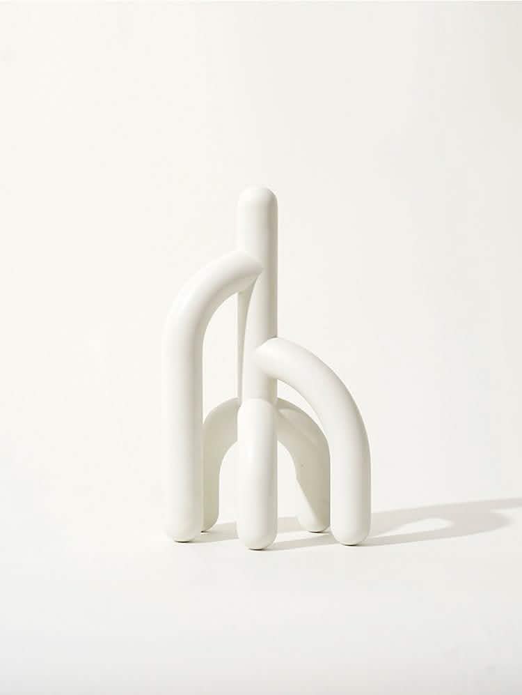 Minimalist Forest Geometric Resin Sculpture - The Tree -