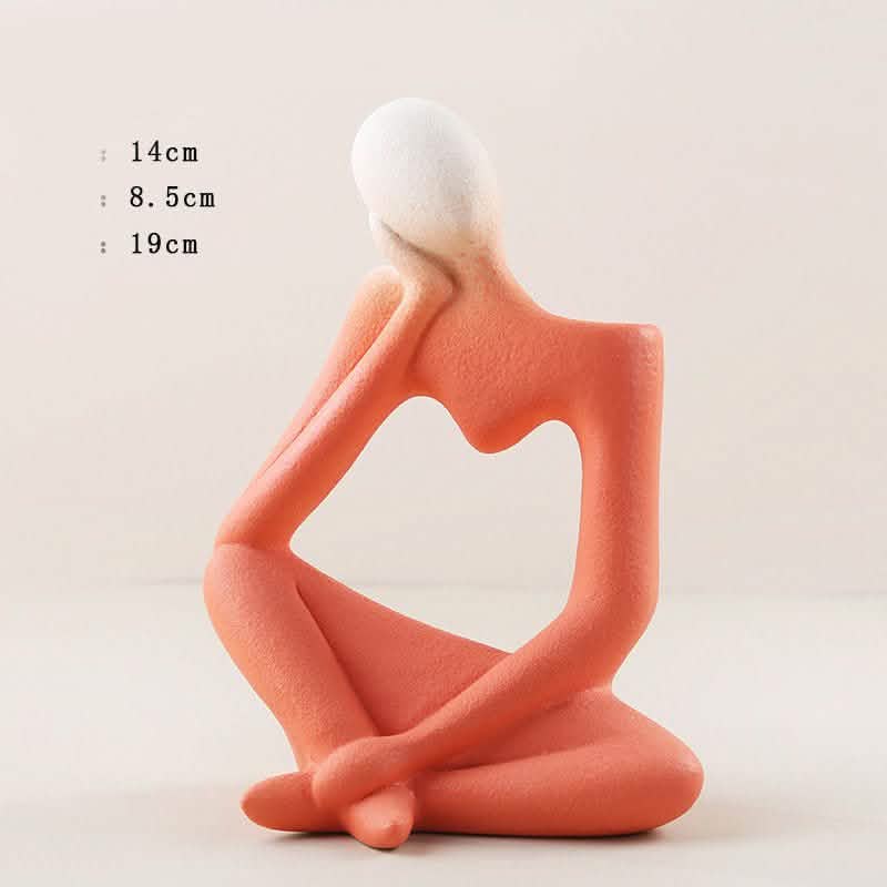 Modern Bohemian Ceramic Vase Collection – Artistic Matte Glaze Home Décor - D -