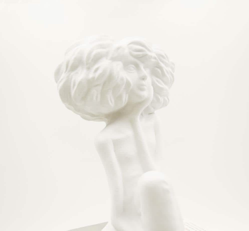 Modern Character Resin Sculptures – Minimalist Beauty Ornaments (Cross - Legged & One - Leg Pose) - A -