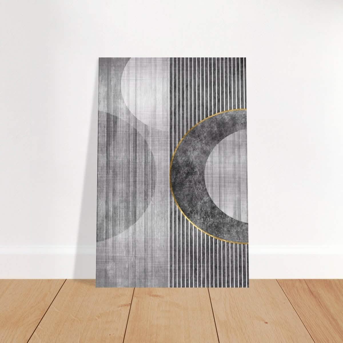 Modern Wall art Print | Da Vinci Abstract Wall art Print | Minimalist - Brushed Aluminum Print - 60x90 cm / 24x36″ -