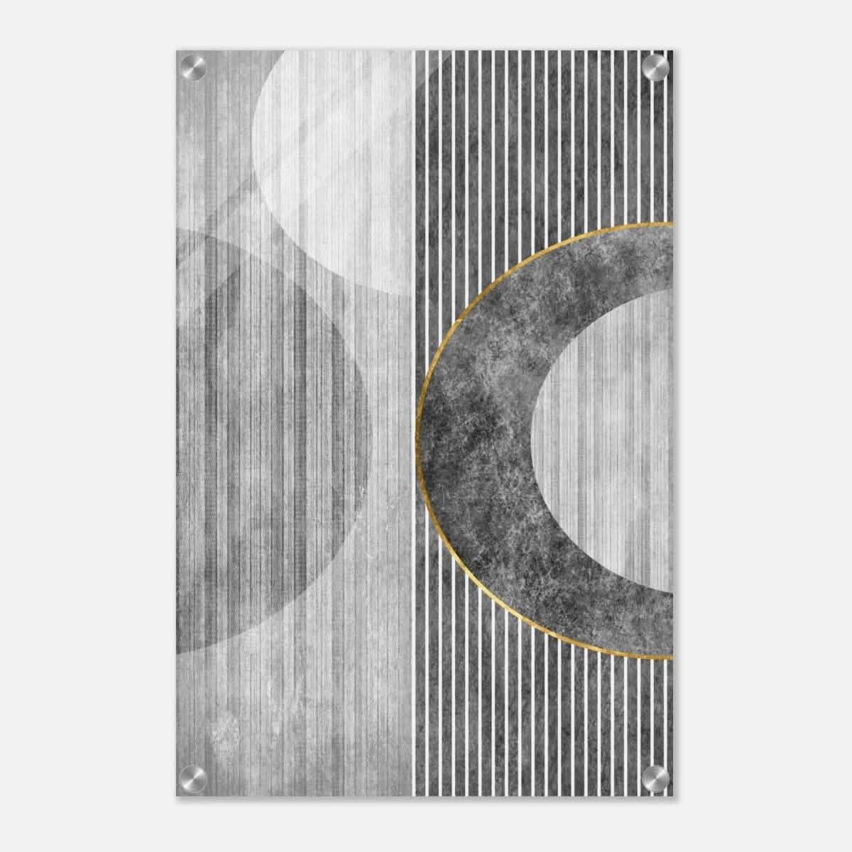 Modern Wall art Print | Da Vinci Abstract Wall art Print | Minimalist - Acrylic Print - 40x60 cm / 16x24″ -