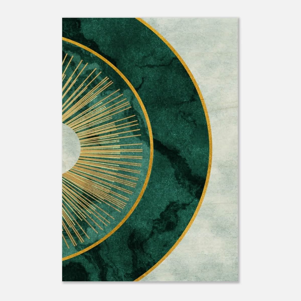 Modern Wall art Print | Da Vinci Abstract Wall art Print - Wood Prints - 60x90 cm / 24x36″ -