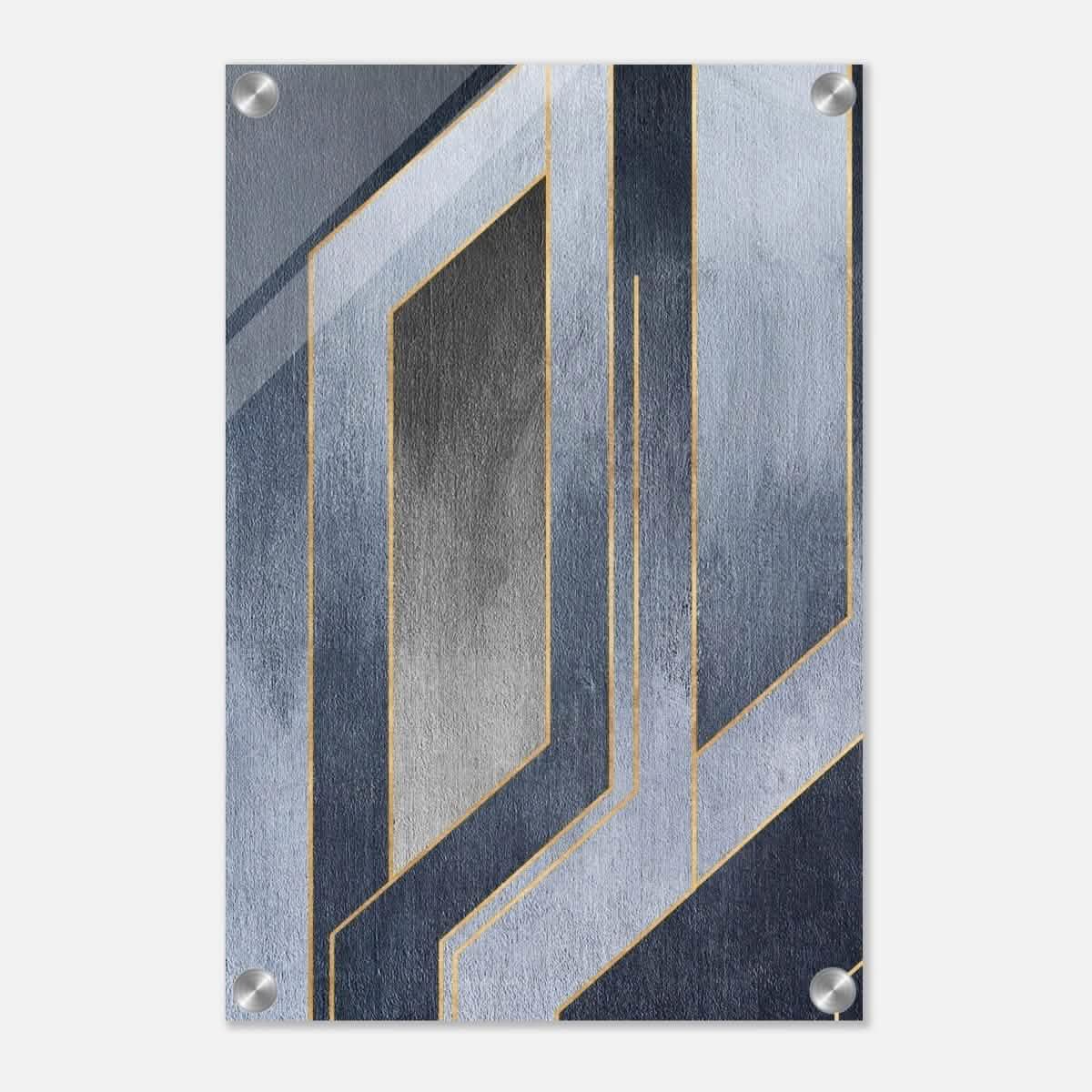 Modern Wall art Print | Da Vinci Abstract Wall art Print - Acrylic Print - 30x45 cm / 12x18″ -