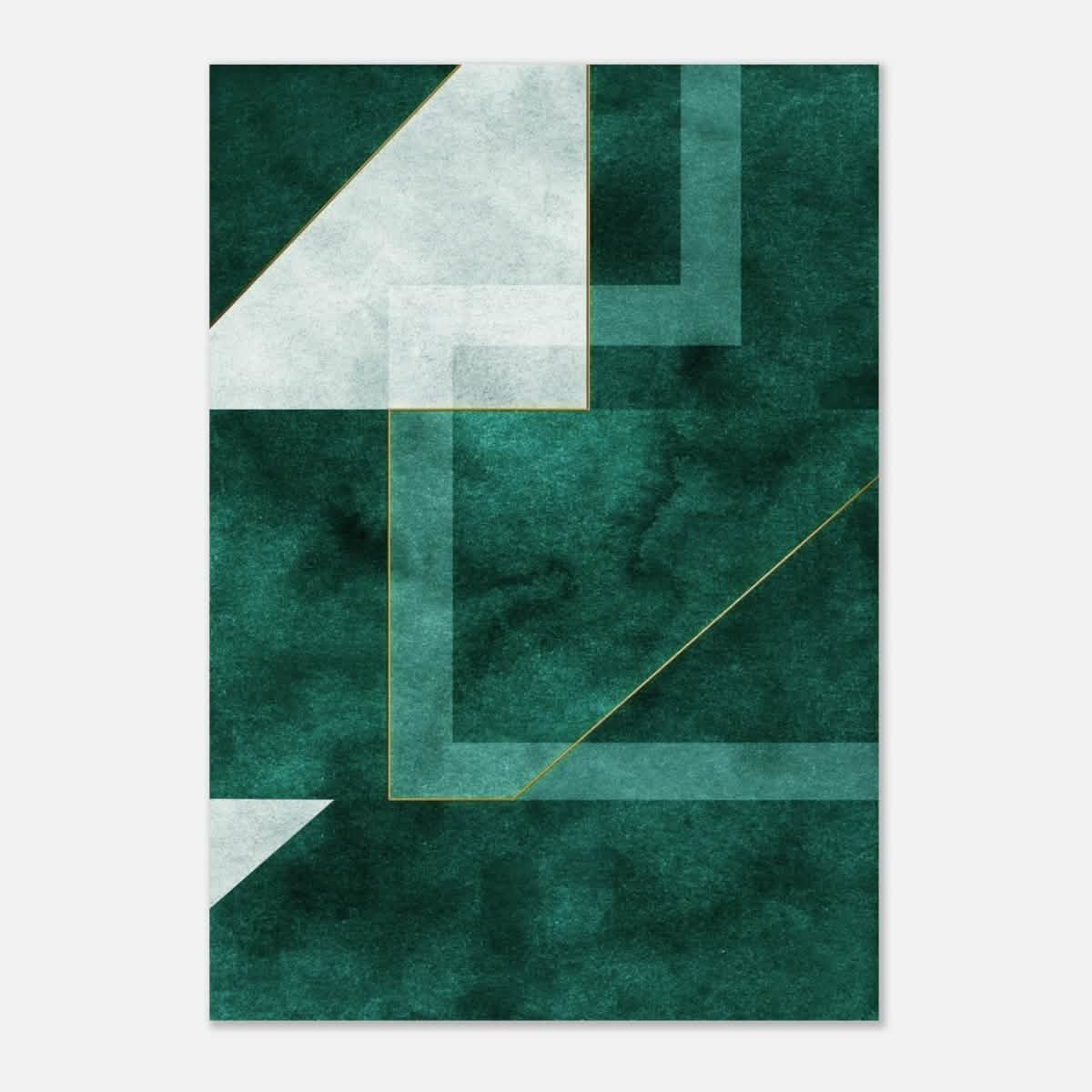 Modern Wall art Print | Da Vinci Abstract Wall art Print - Aluminum Print - 70x100 cm / 28x40″ -