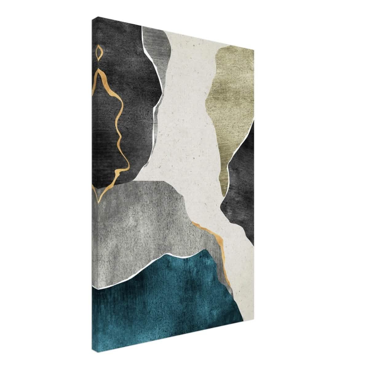 Modern Wall art Print | Da Vinci Abstract Wall art Print - Canvas - 50x75 cm / 20x30″ -