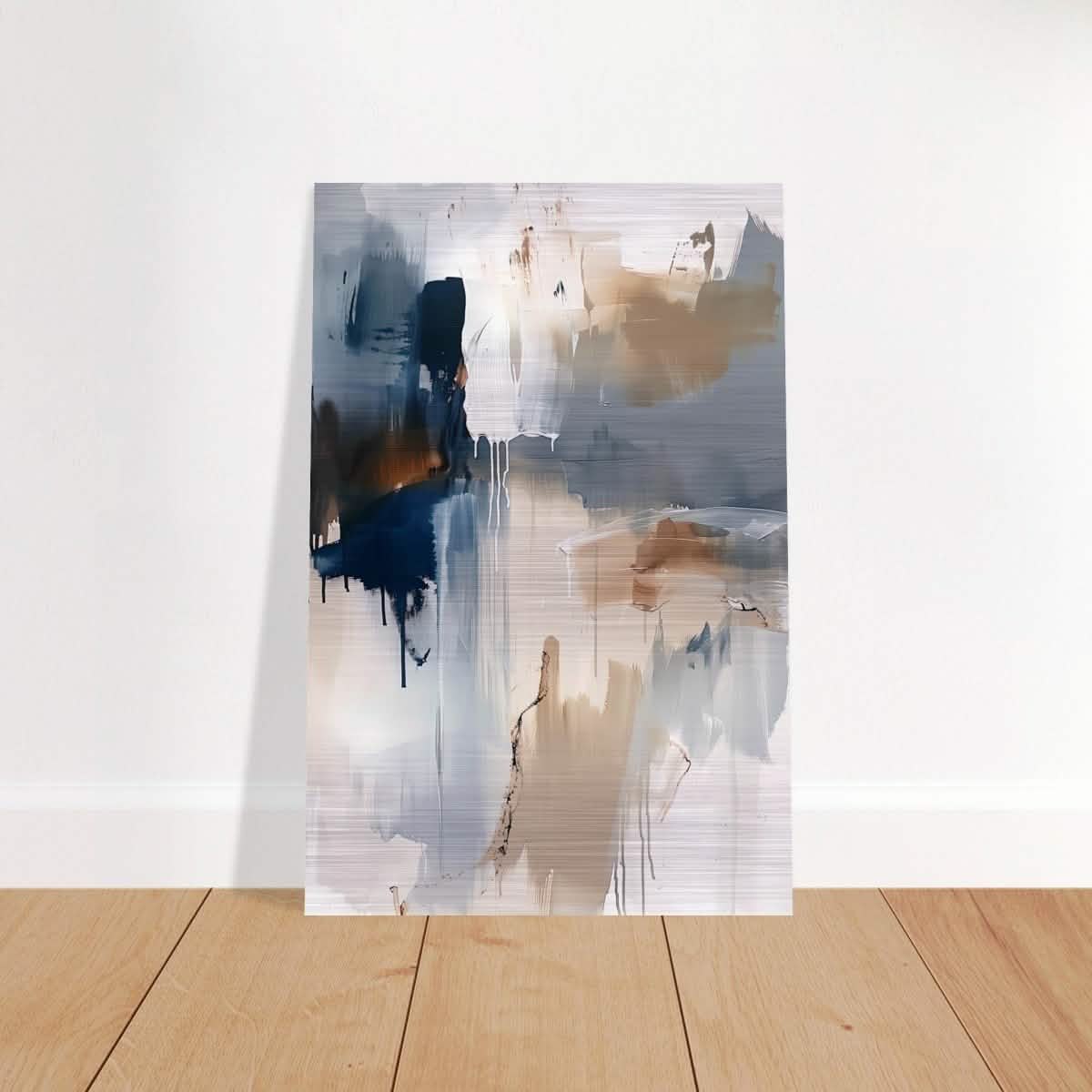 Modern Wall art Print | Da Vinci Abstract Wall art Print - Brushed Aluminum Print - 30x45 cm / 12x18″ -