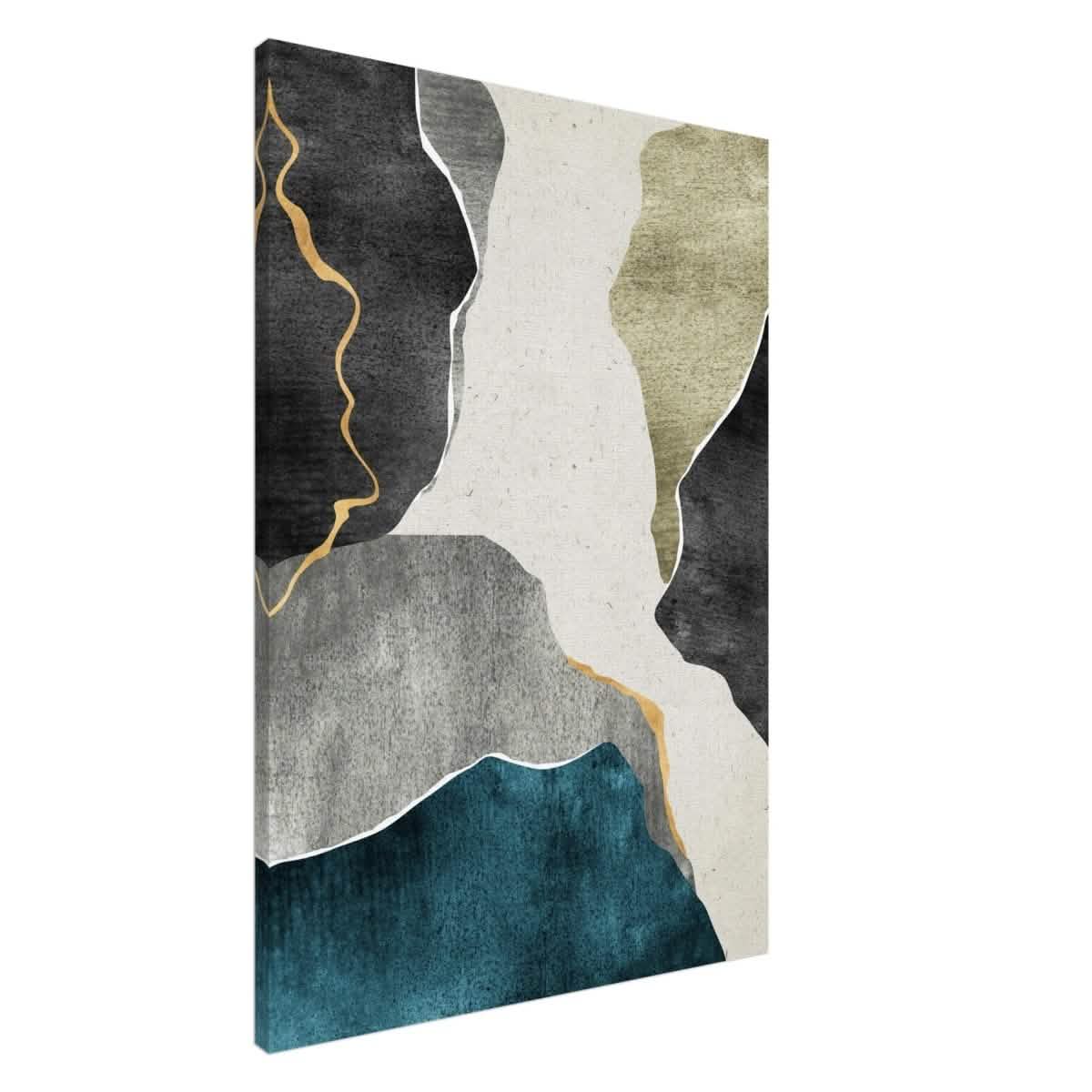 Modern Wall art Print | Da Vinci Abstract Wall art Print - Canvas - 70x100 cm / 28x40″ -