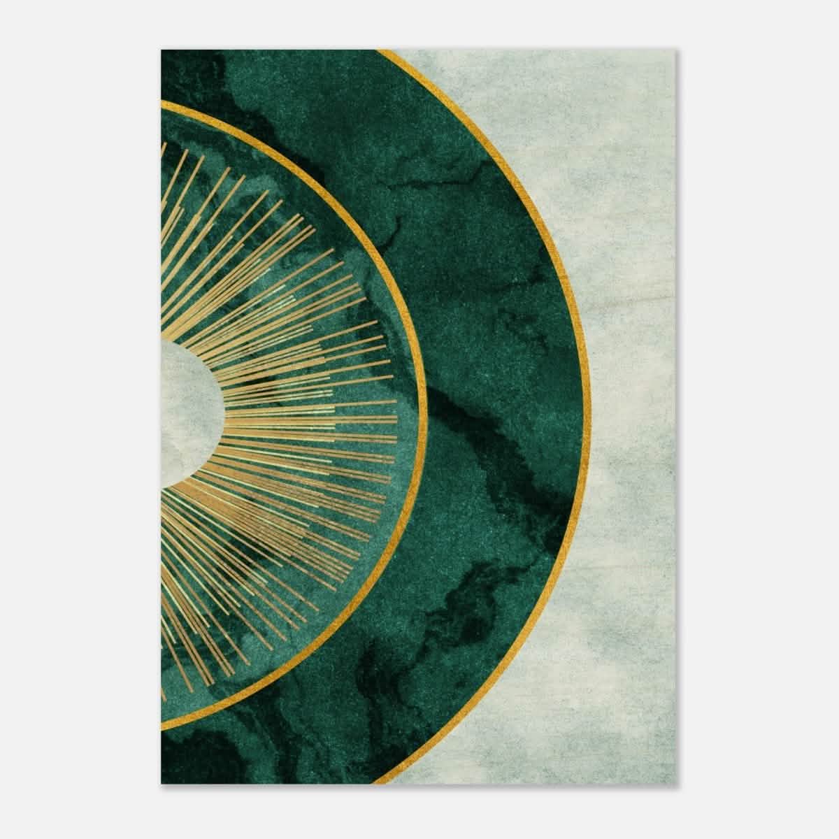 Modern Wall art Print | Da Vinci Abstract Wall art Print - Wood Prints - 70x100 cm / 28x40″ -