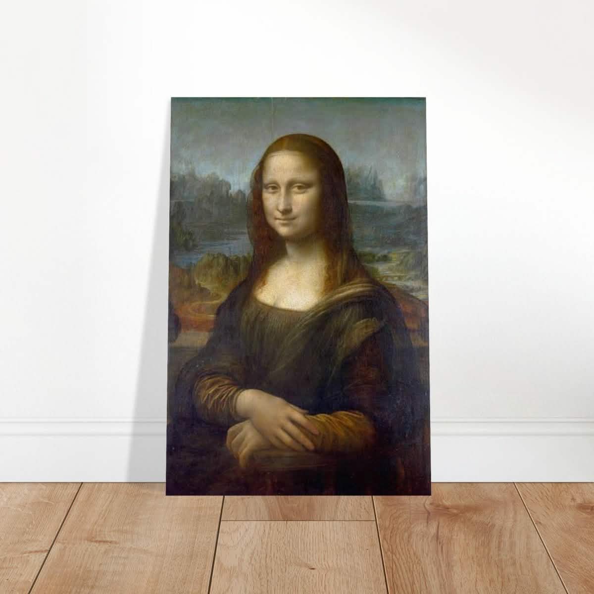 Mona Lisa by Leonardo da Vinci - Aluminum Print - 60x90 cm / 24x36″ -