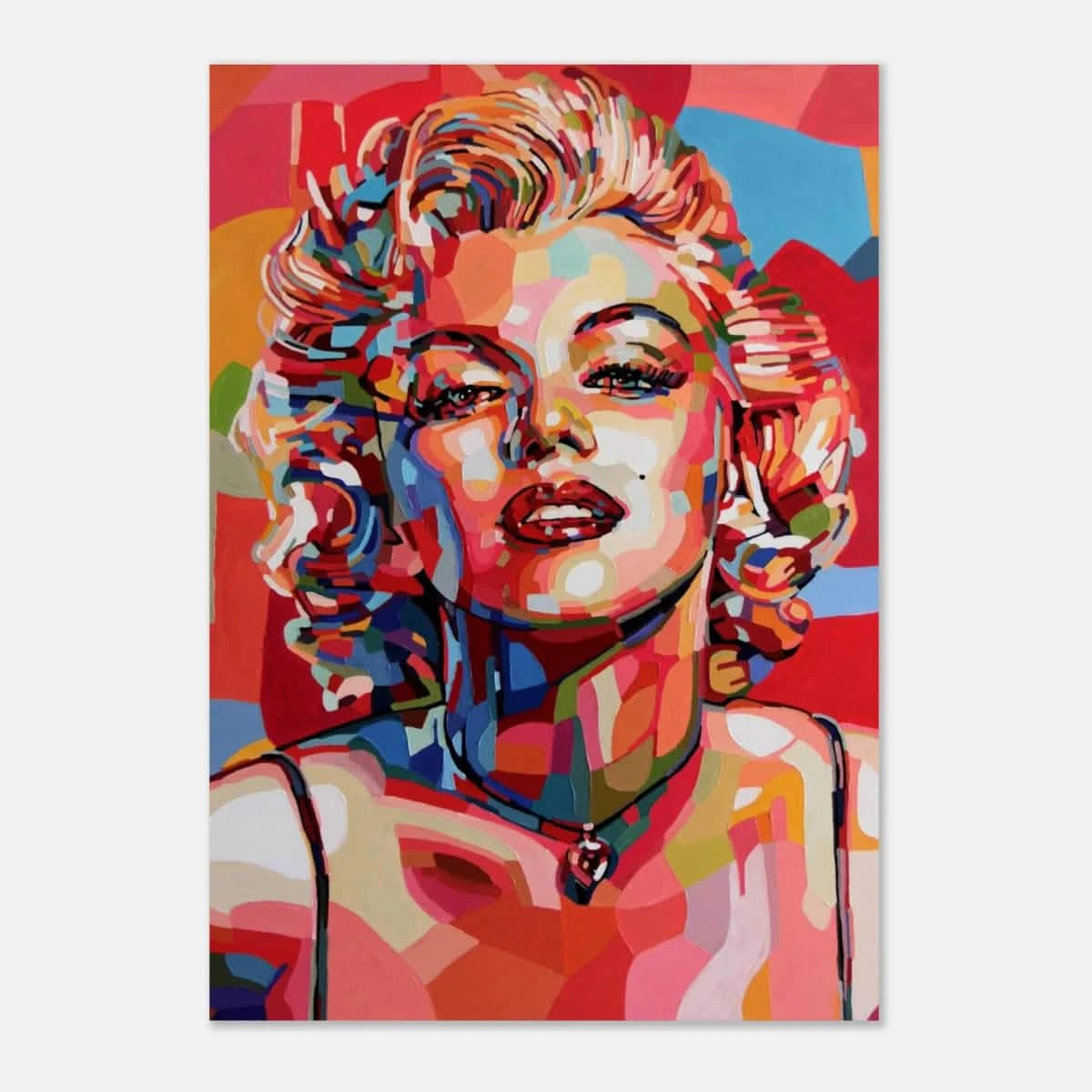 “Monroe Mosaic” | Wall Art Print - Aluminum Print - 70x100 cm / 28x40″ -