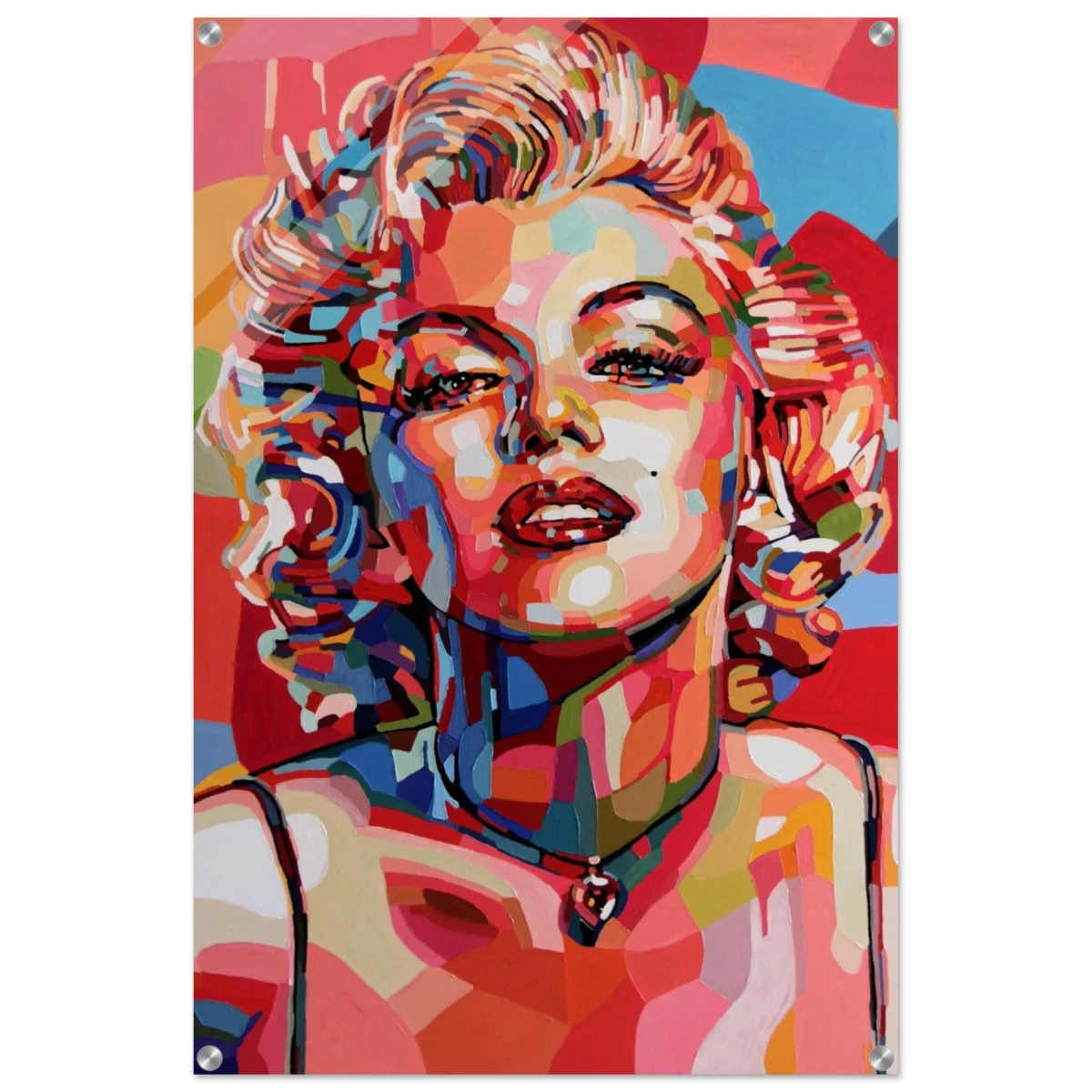 “Monroe Mosaic” | Wall Art Print - Acrylic Print - 60x90 cm / 24x36″ -