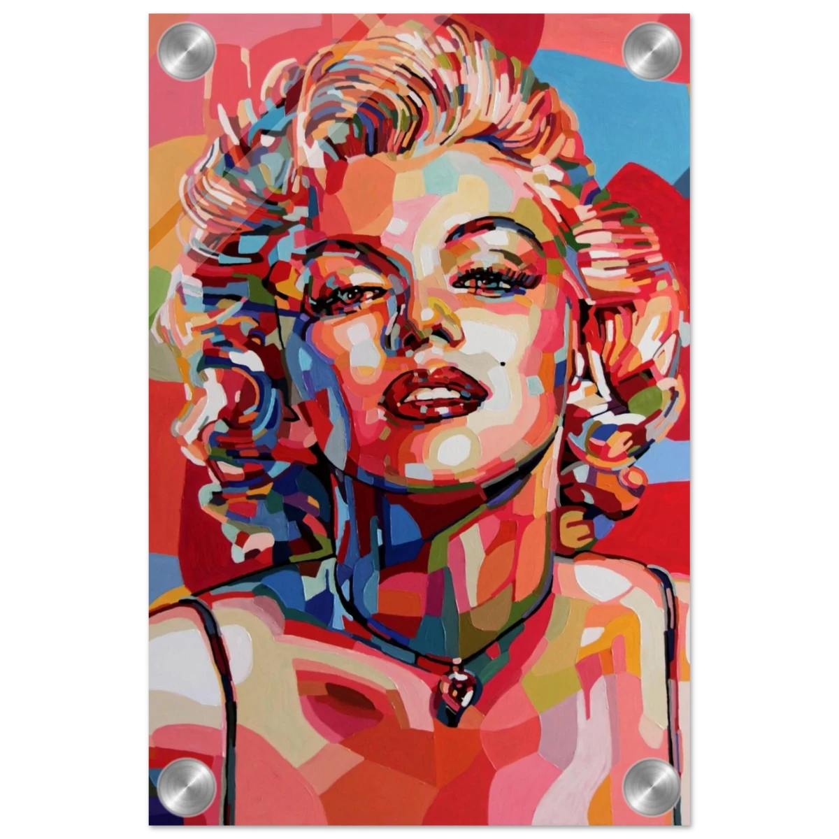 “Monroe Mosaic” | Wall Art Print - Acrylic Print - 20x30 cm / 8x12″ -