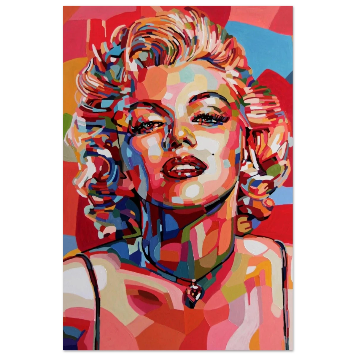 “Monroe Mosaic” | Wall Art Print - Fine Art Poster - 40x60 cm / 16x24″ -