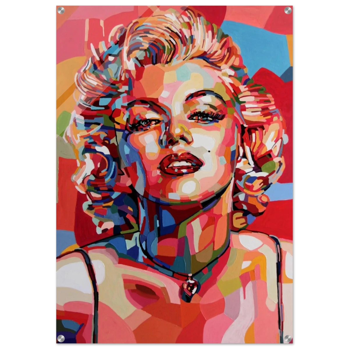“Monroe Mosaic” | Wall Art Print - Acrylic Print - 70x100 cm / 28x40″ -