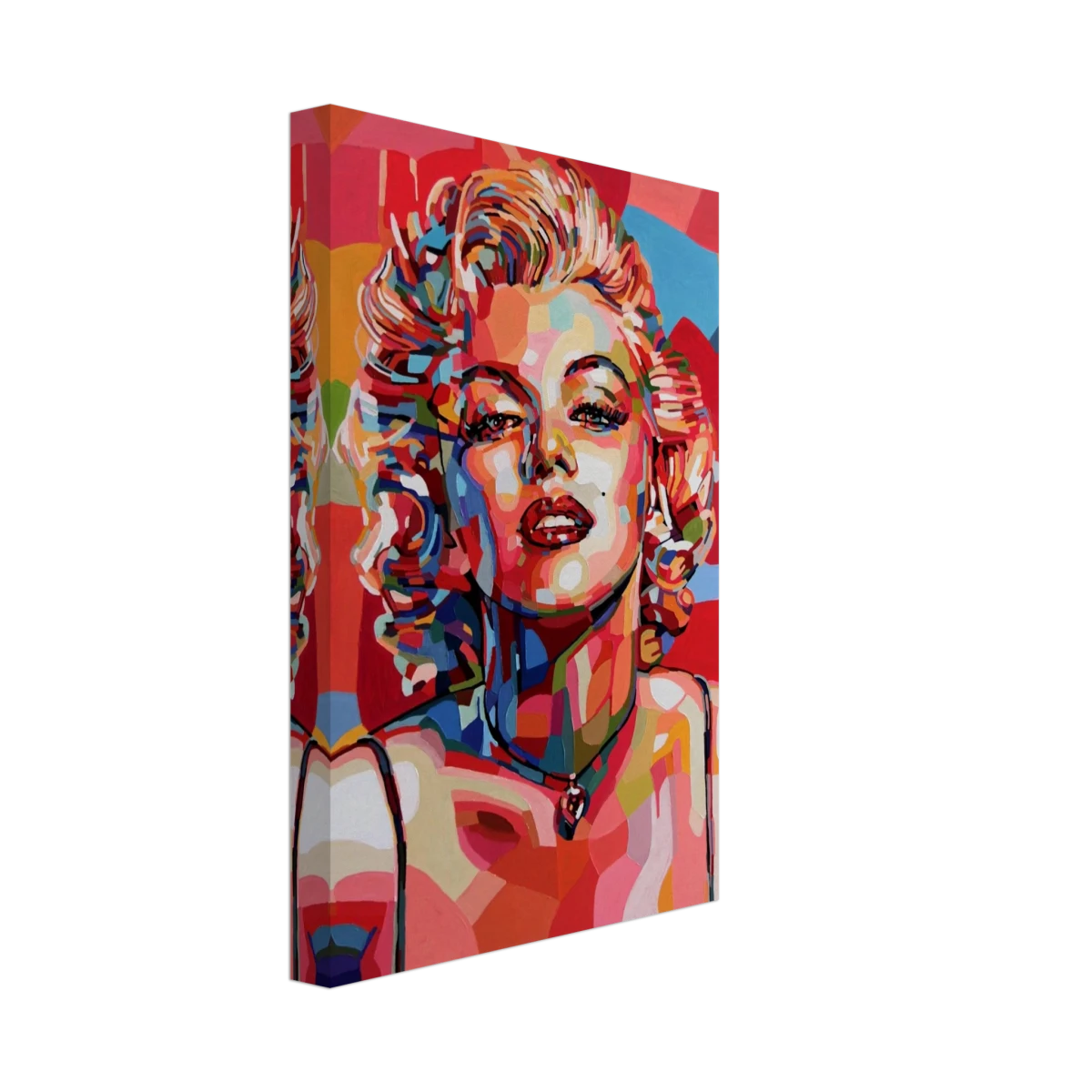 “Monroe Mosaic” | Wall Art Print - Canvas - 20x30 cm / 8x12″ -
