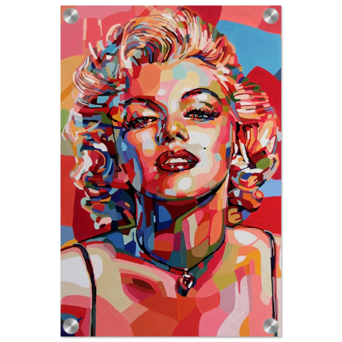 “Monroe Mosaic” | Wall Art Print - Acrylic Print - 30x45 cm / 12x18″ -