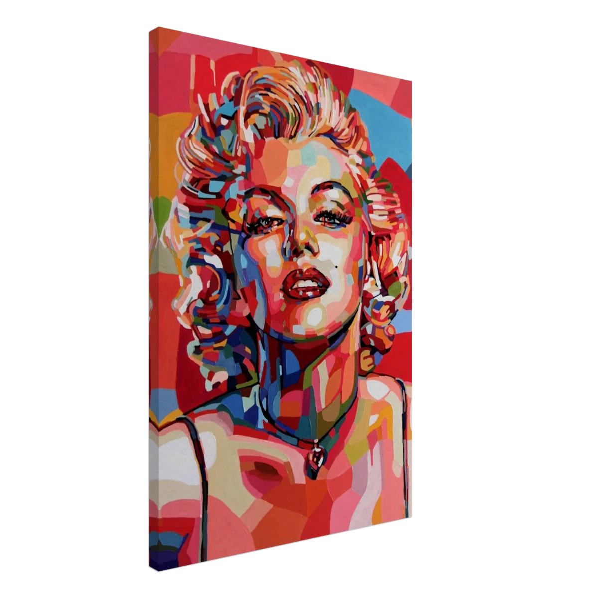 “Monroe Mosaic” | Wall Art Print - Canvas - 50x75 cm / 20x30″ -