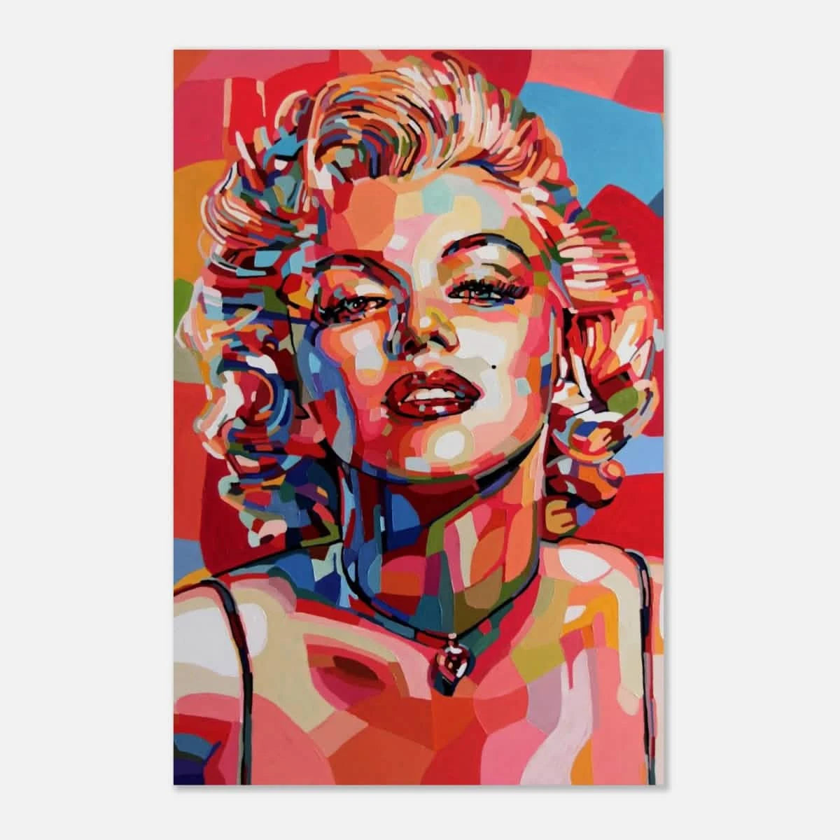 “Monroe Mosaic” | Wall Art Print - Aluminum Print - 60x90 cm / 24x36″ -