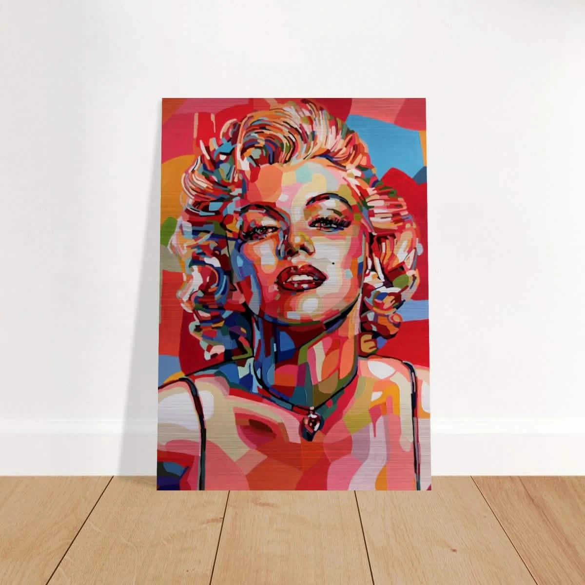 “Monroe Mosaic” | Wall Art Print - Brushed Aluminum Print - 70x100 cm / 28x40″ -
