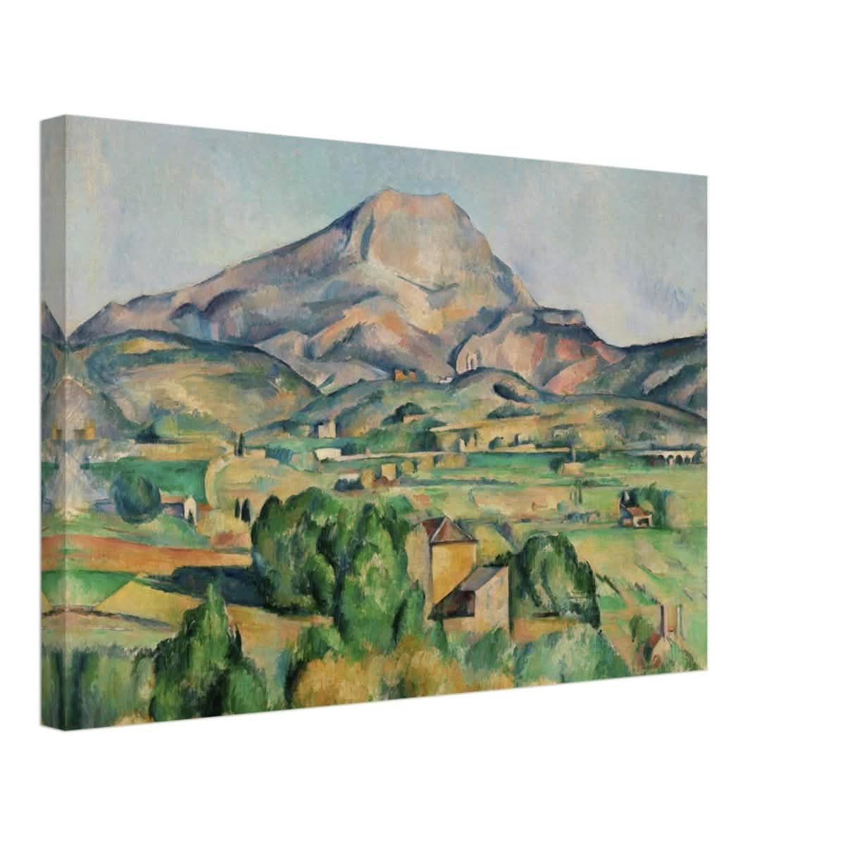 Mont Sainte - Victoire by Paul Cézanne - Canvas - 40x60 cm / 16x24″ - Thick