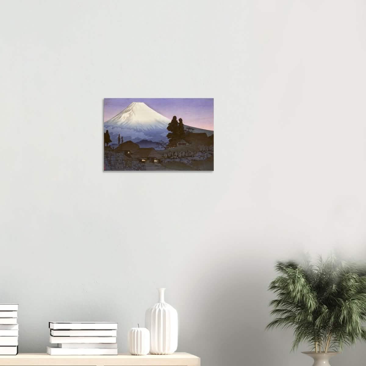 Mt. Fuji from Mizukubo by Takahashi Shotei (Hiroaki) - Wood Prints - 30x45 cm / 12x18″ - 10 mm