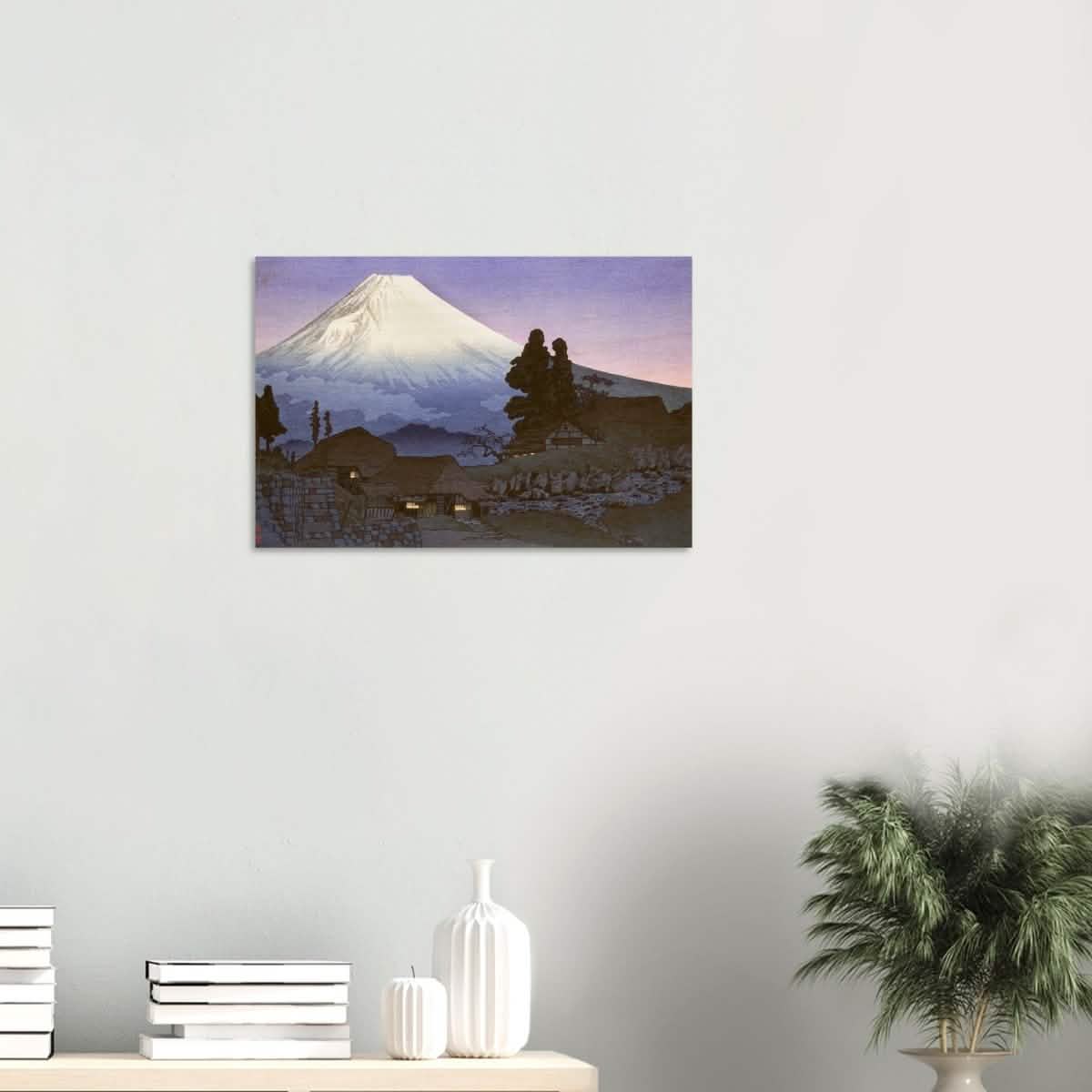 Mt. Fuji from Mizukubo by Takahashi Shotei (Hiroaki) - Wood Prints - 40x60 cm / 16x24″ - 20 mm