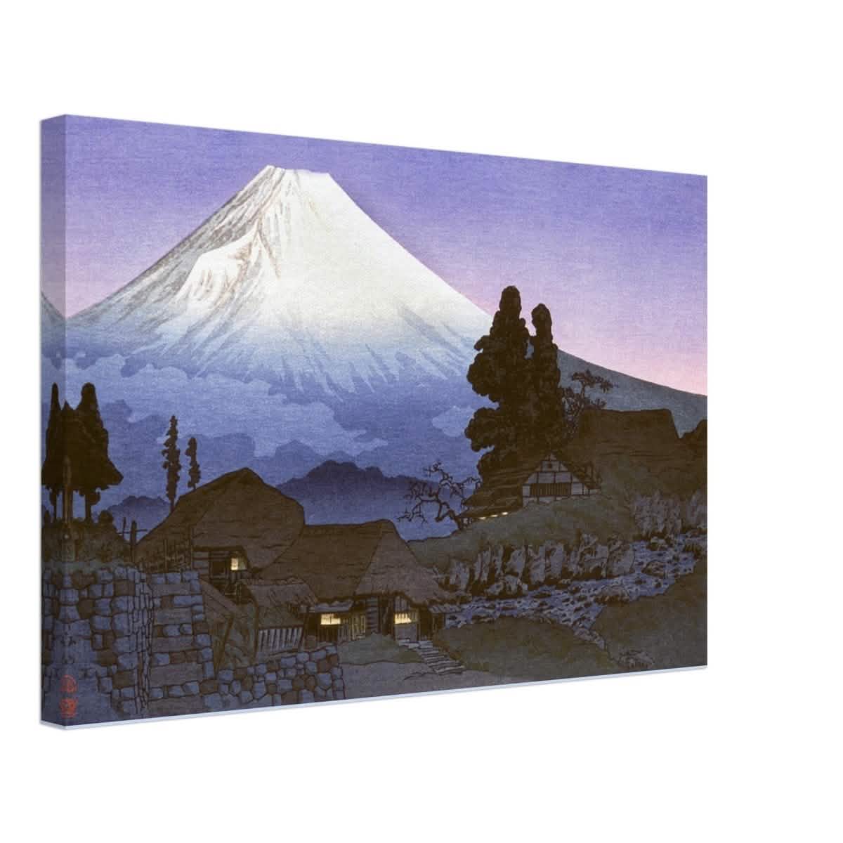 Mt. Fuji from Mizukubo by Takahashi Shotei (Hiroaki) - Canvas - 40x60 cm / 16x24″ - Thick