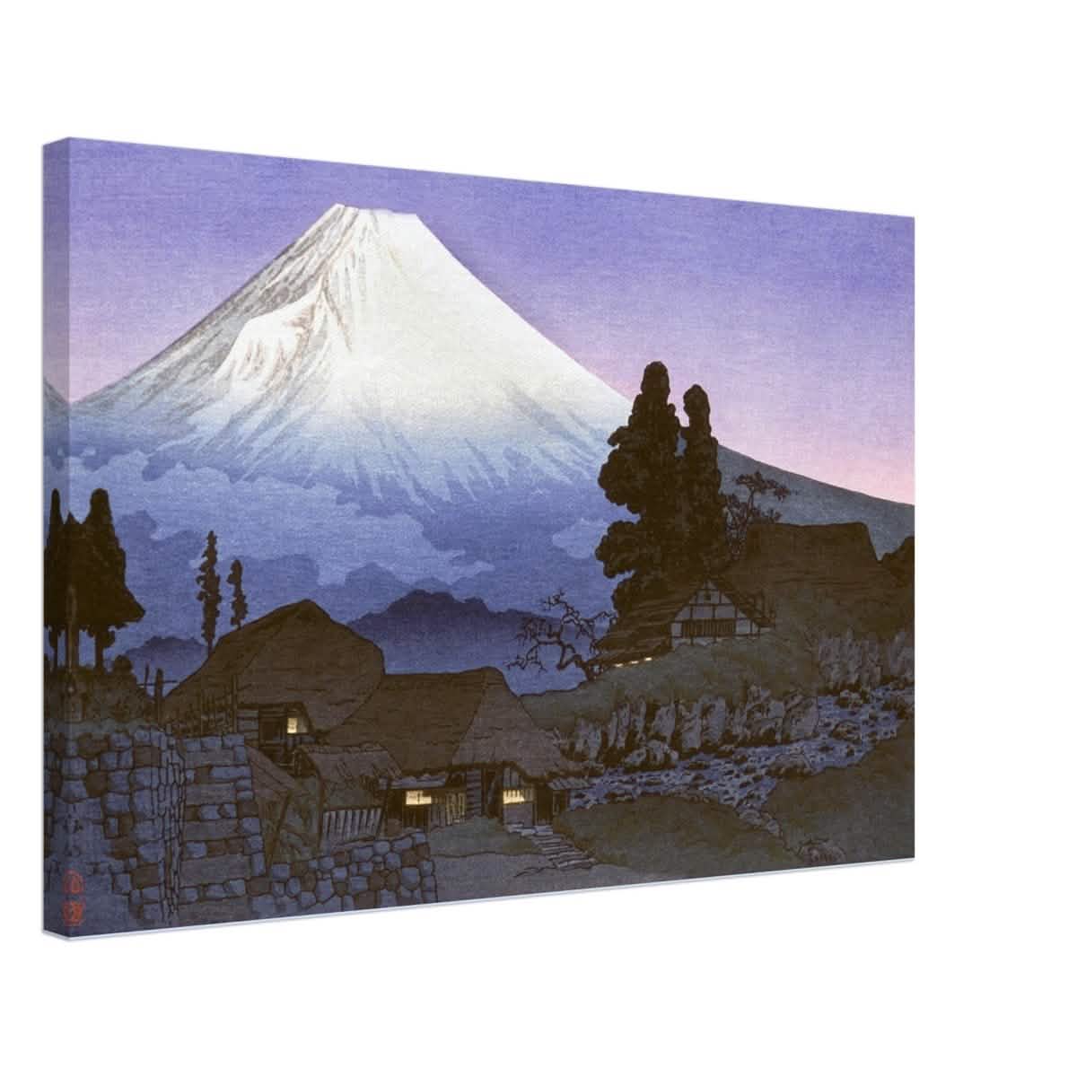 Mt. Fuji from Mizukubo by Takahashi Shotei (Hiroaki) - Canvas - 50x75 cm / 20x30″ - Thick