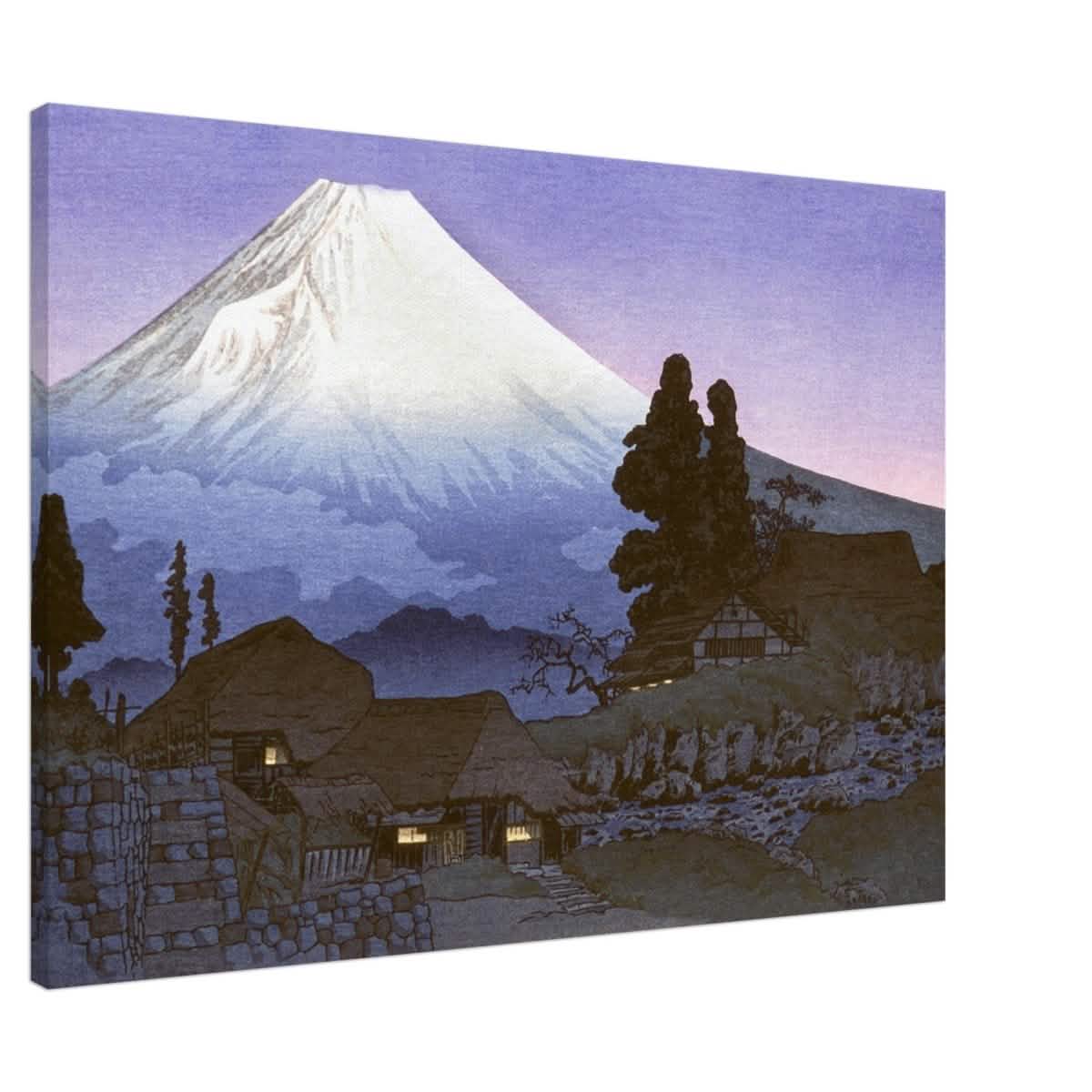 Mt. Fuji from Mizukubo by Takahashi Shotei (Hiroaki) - Canvas - 70x100 cm / 28x40″ - Slim