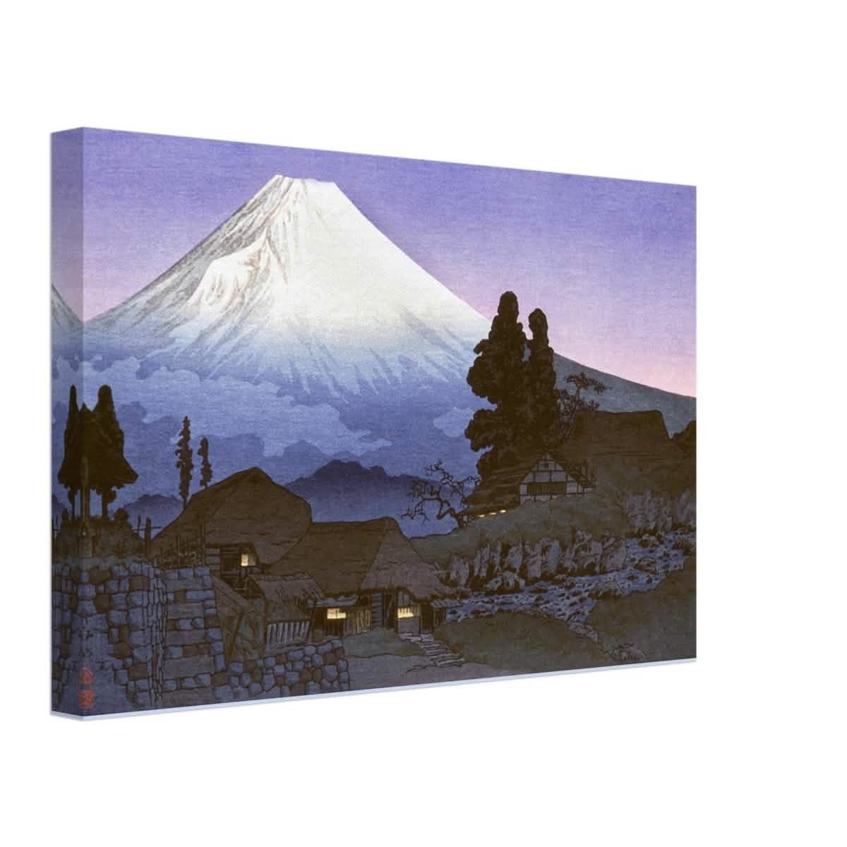 Mt. Fuji from Mizukubo by Takahashi Shotei (Hiroaki) - Canvas - 30x45 cm / 12x18″ - Thick