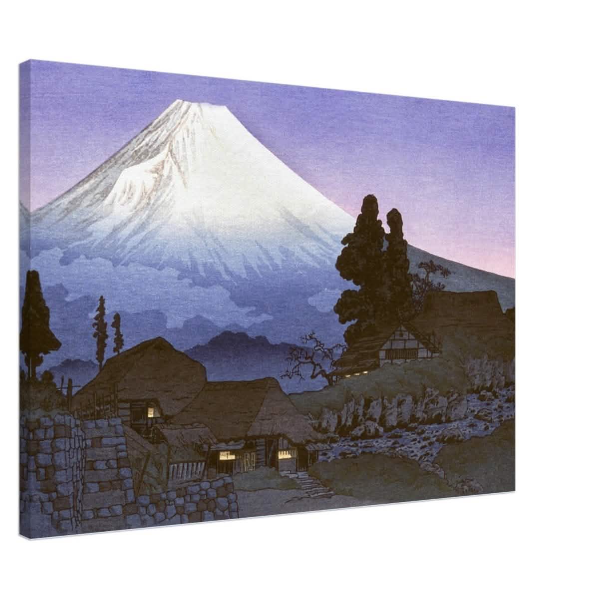 Mt. Fuji from Mizukubo by Takahashi Shotei (Hiroaki) - Canvas - 70x100 cm / 28x40″ - Thick