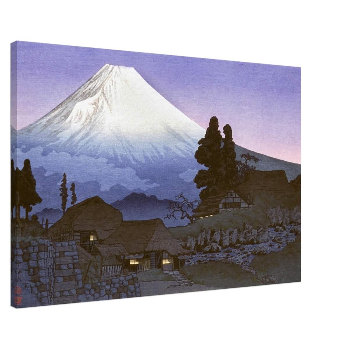 Mt. Fuji from Mizukubo by Takahashi Shotei (Hiroaki) - Canvas - 60x90 cm / 24x36″ - Slim