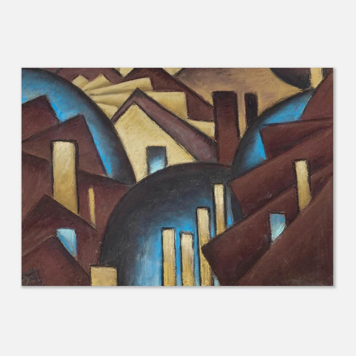 Nature Symbolized by Arthur Dove - Aluminum Print - 70x100 cm / 28x40″ -