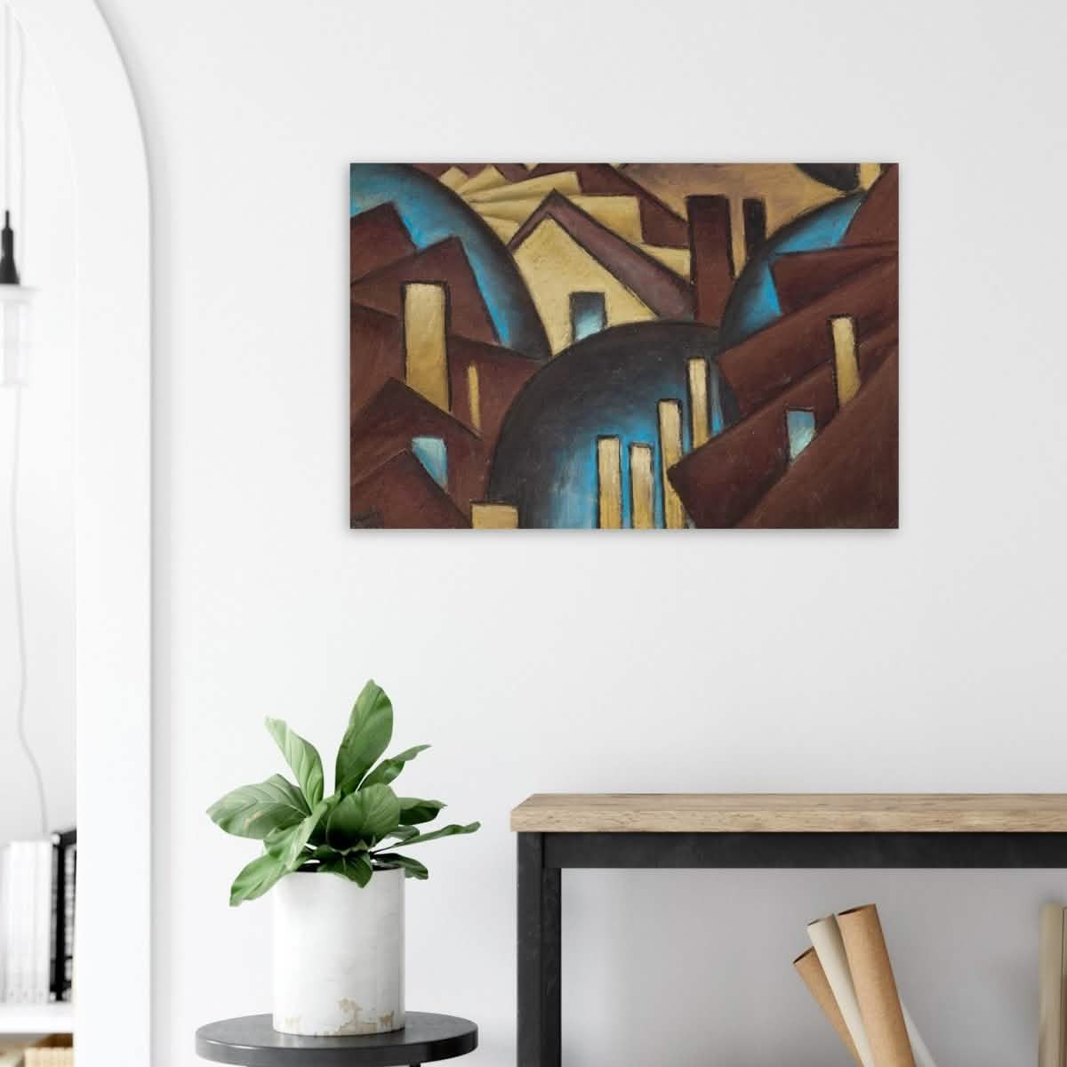 Nature Symbolized by Arthur Dove - Wood Prints - 60x90 cm / 24x36″ - 20 mm