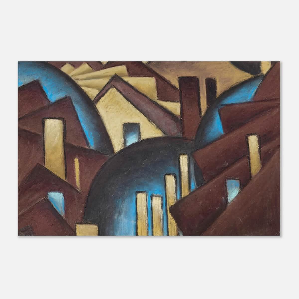 Nature Symbolized by Arthur Dove - Aluminum Print - 50x75 cm / 20x30″ -