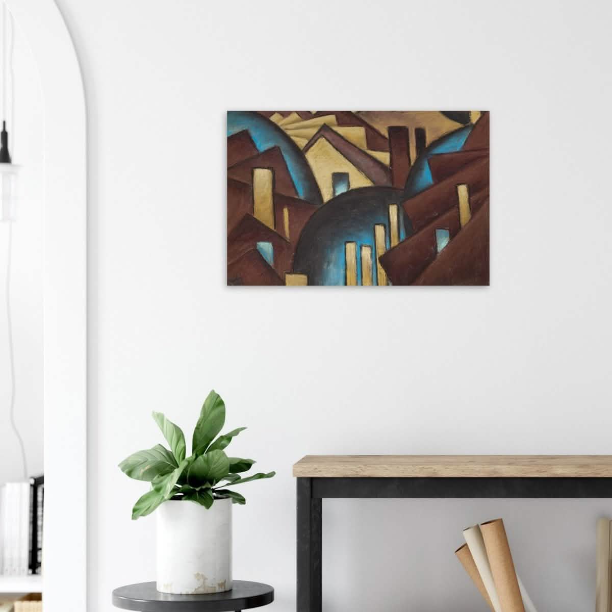 Nature Symbolized by Arthur Dove - Wood Prints - 50x75 cm / 20x30″ - 20 mm