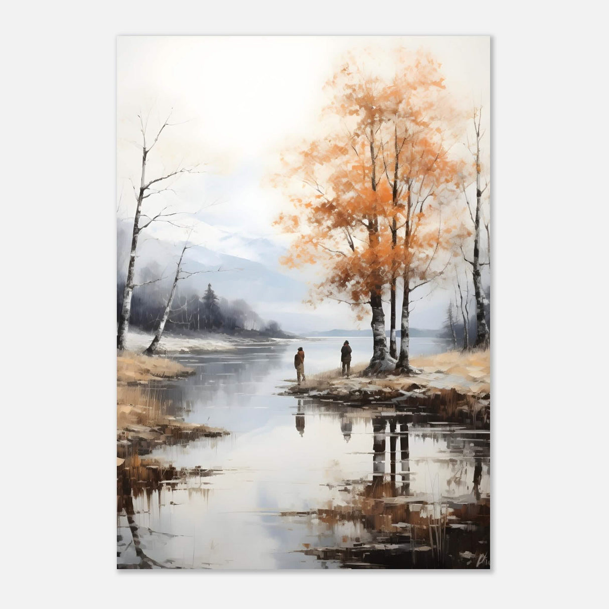 Nature Wall art | Autumn - Aluminum Print - 70x100 cm / 28x40″ -