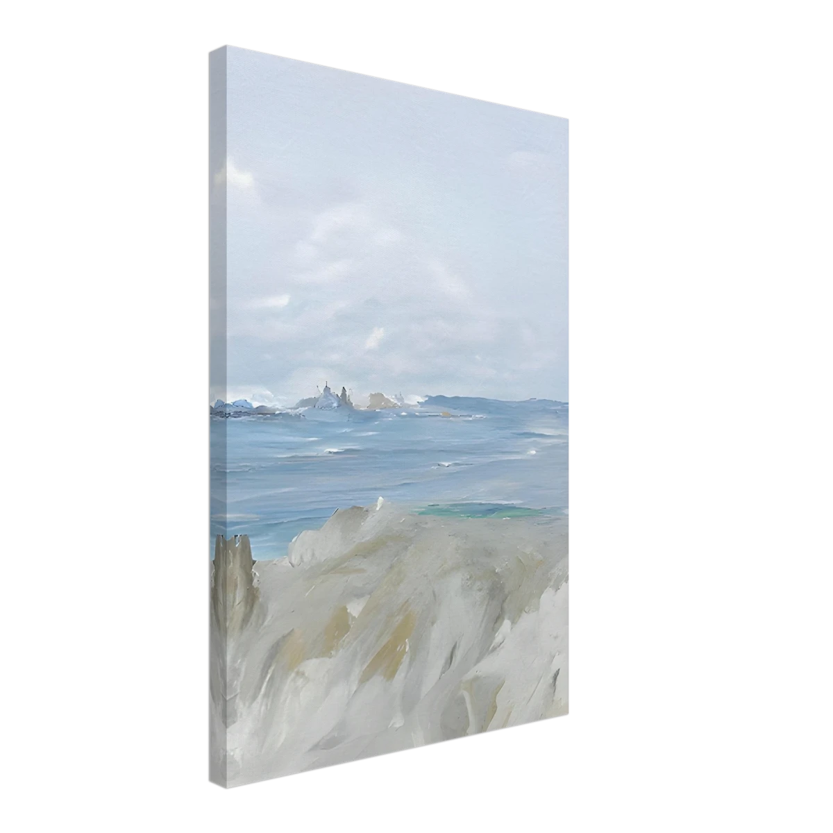 Ocean's Serenity – A Tranquil Seascape Masterpiece | Wall art print - Canvas - 40x60 cm / 16x24″ -