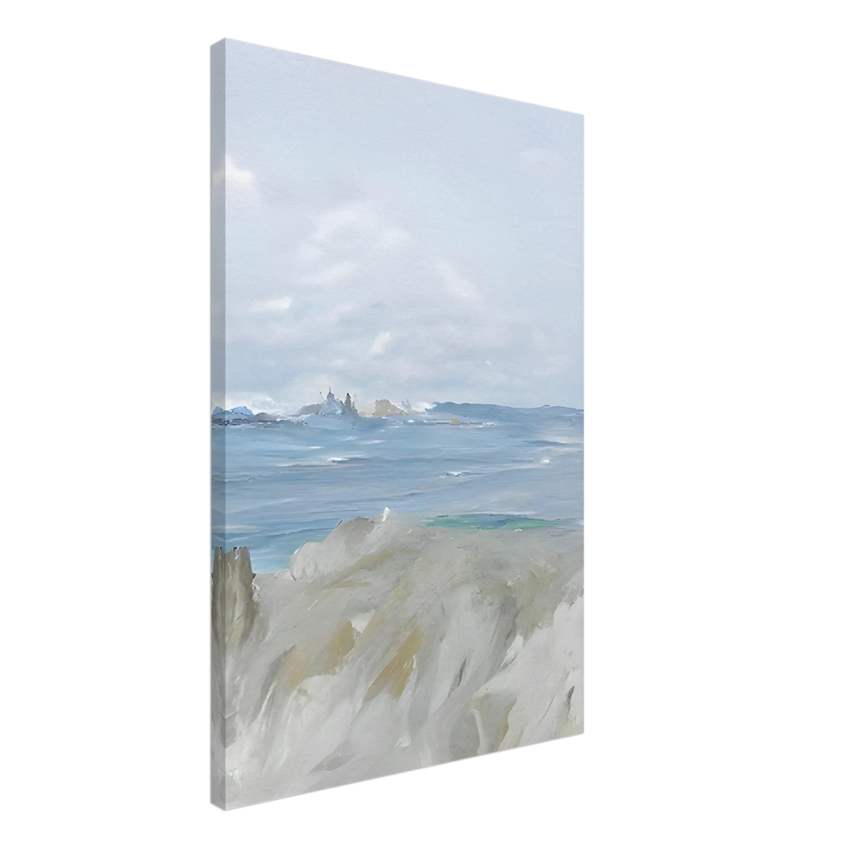 Ocean's Serenity – A Tranquil Seascape Masterpiece | Wall art print - Canvas - 50x75 cm / 20x30″ -