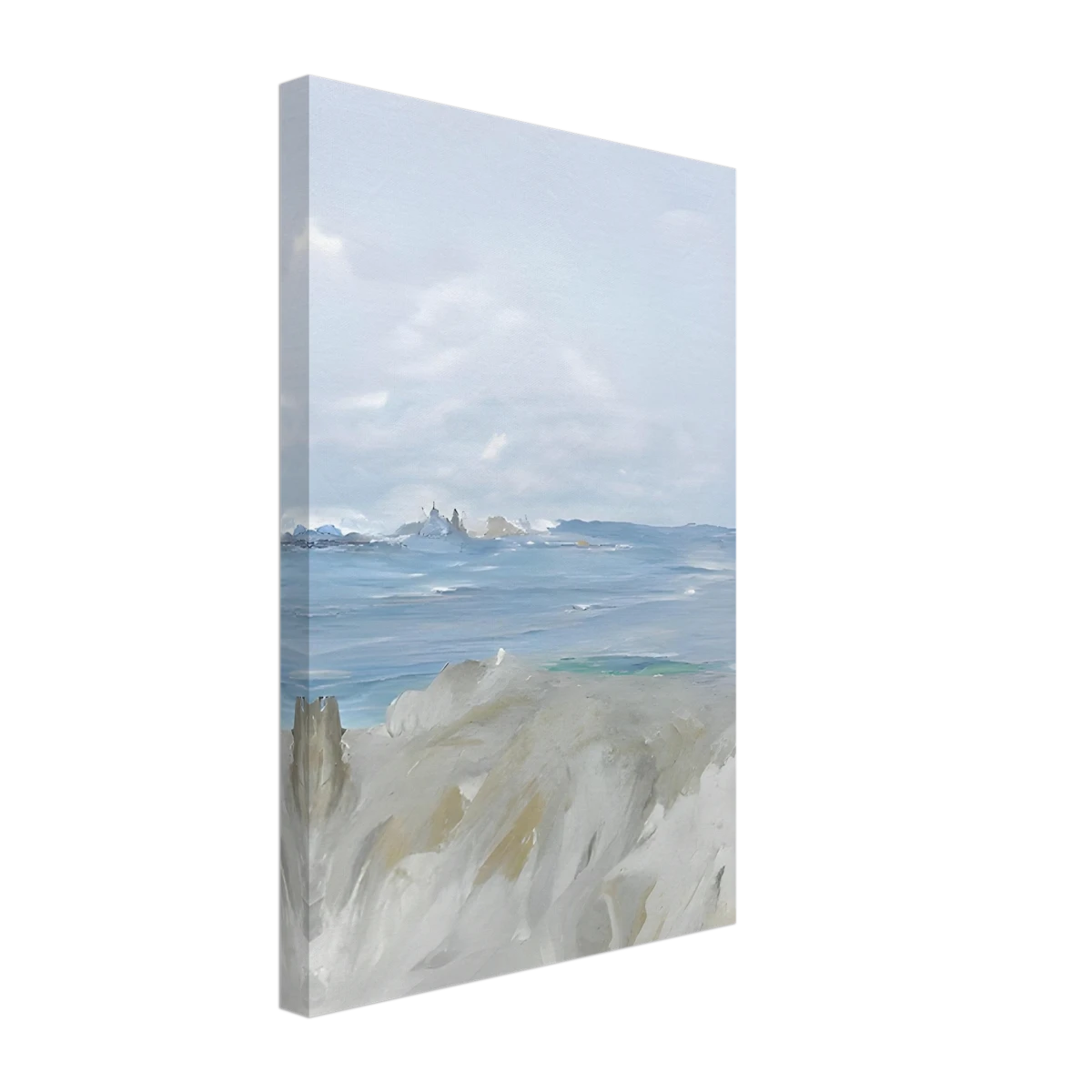 Ocean's Serenity – A Tranquil Seascape Masterpiece | Wall art print - Canvas - 30x45 cm / 12x18″ -