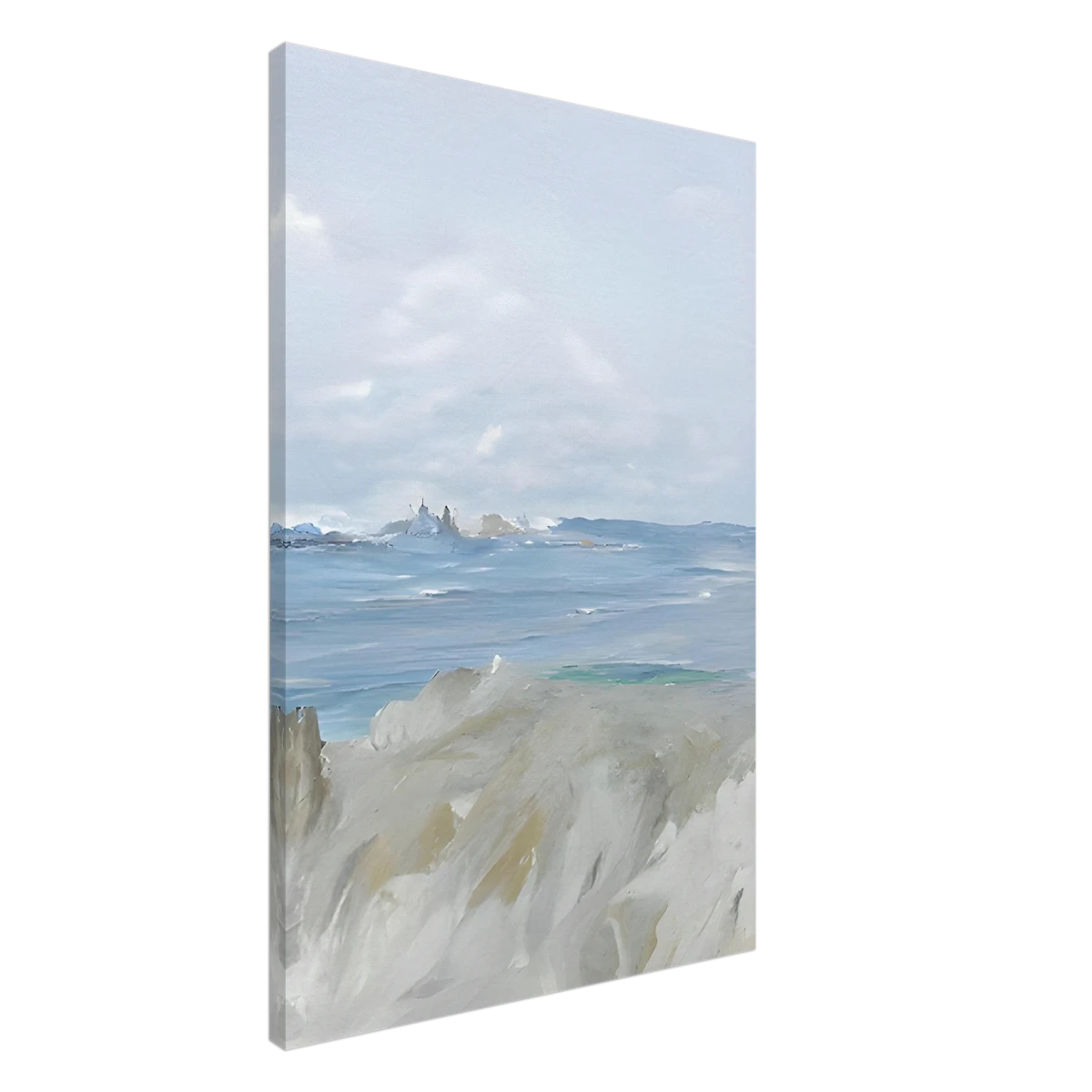 Ocean's Serenity – A Tranquil Seascape Masterpiece | Wall art print - Canvas - 60x90 cm / 24x36″ -
