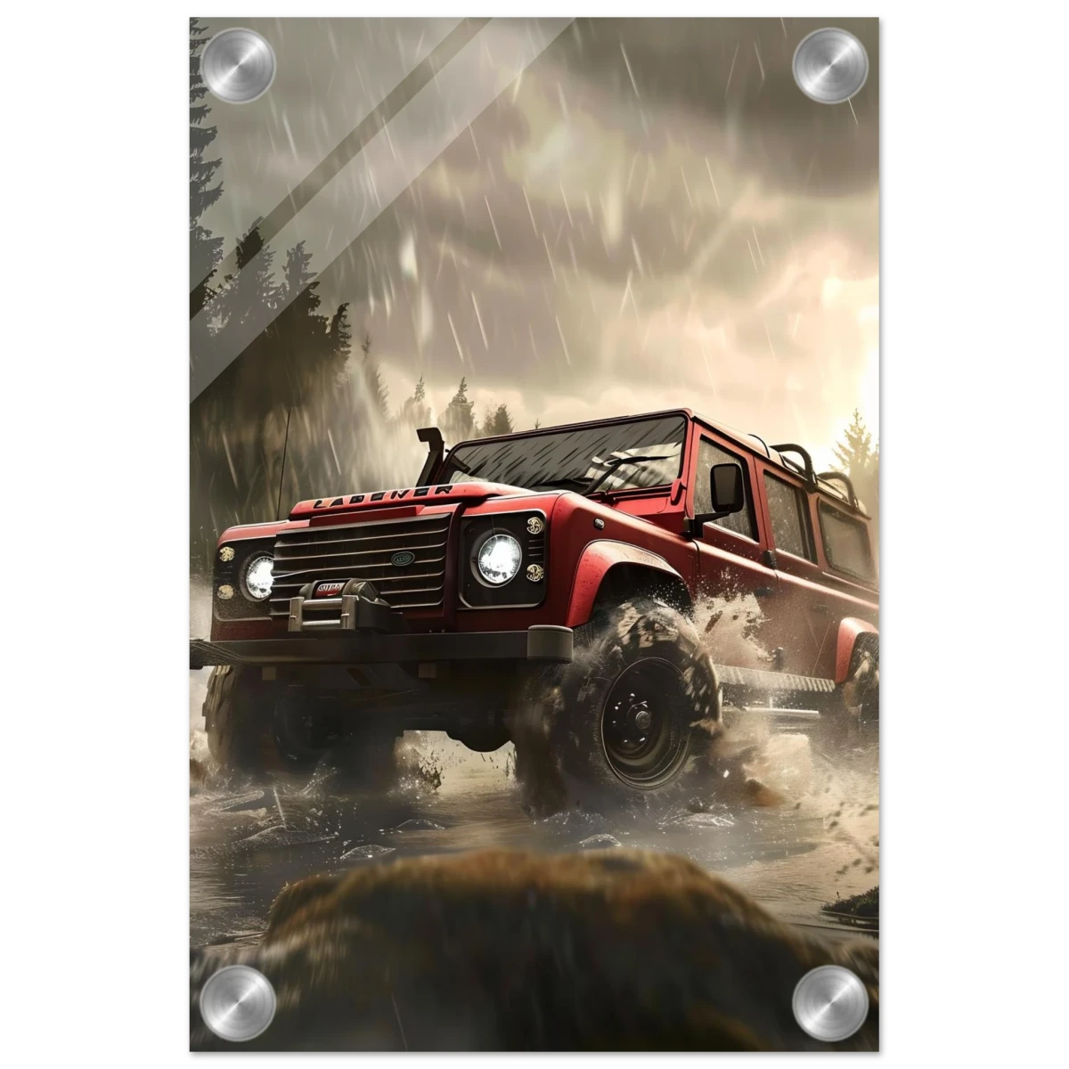 Off - Road Legend – Conquer the Wild | Wall art - Acrylic Print - 20x30 cm / 8x12″ -