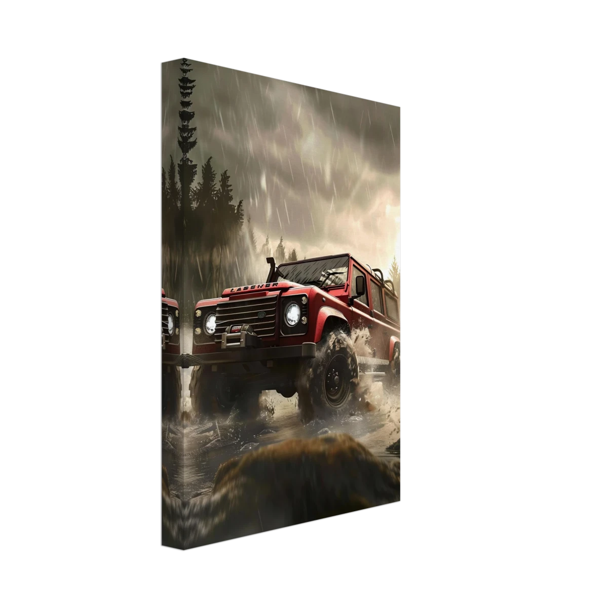 Off - Road Legend – Conquer the Wild | Wall art - Canvas - 20x30 cm / 8x12″ -