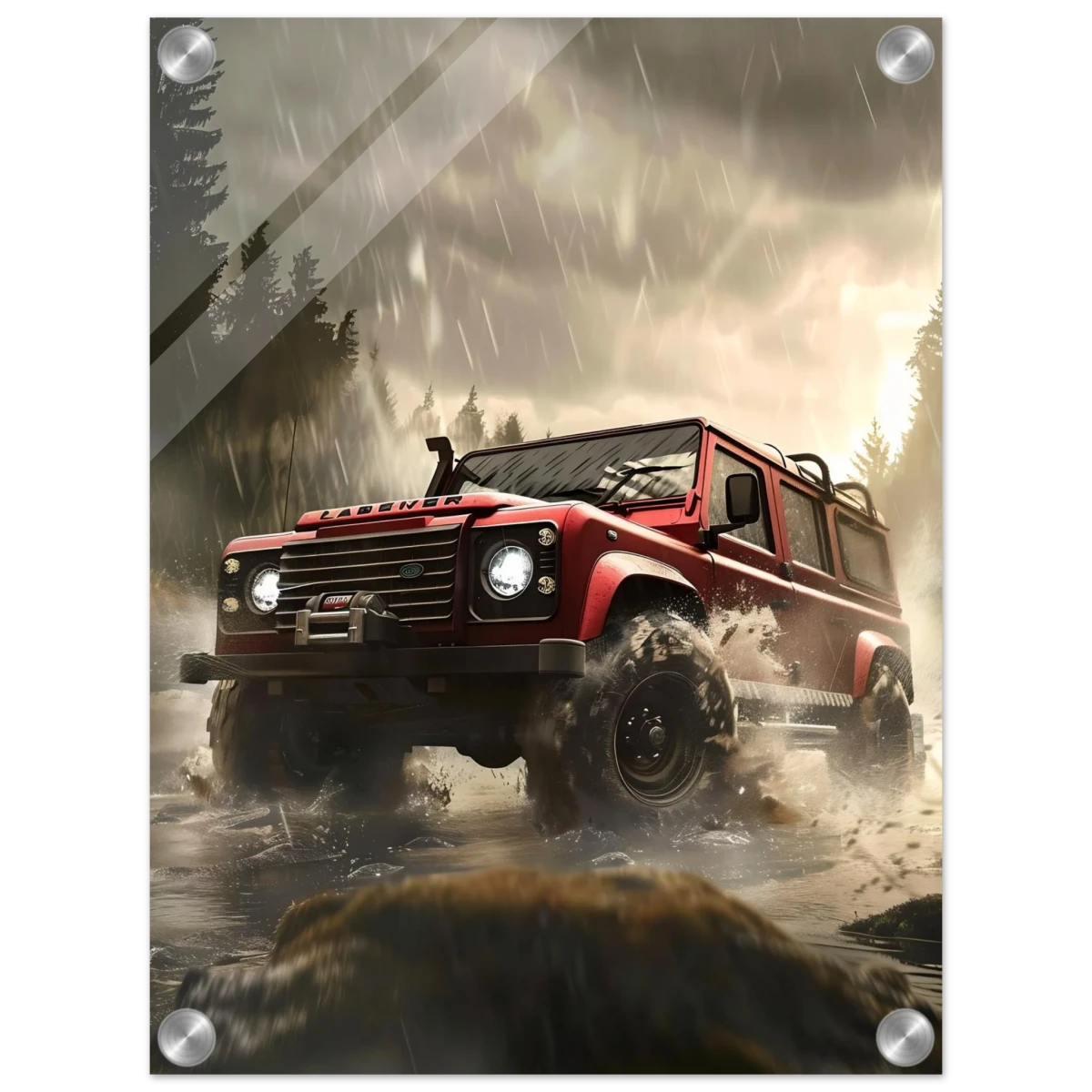 Off - Road Legend – Conquer the Wild | Wall art - Acrylic Print - 30x40 cm / 12x16″ -