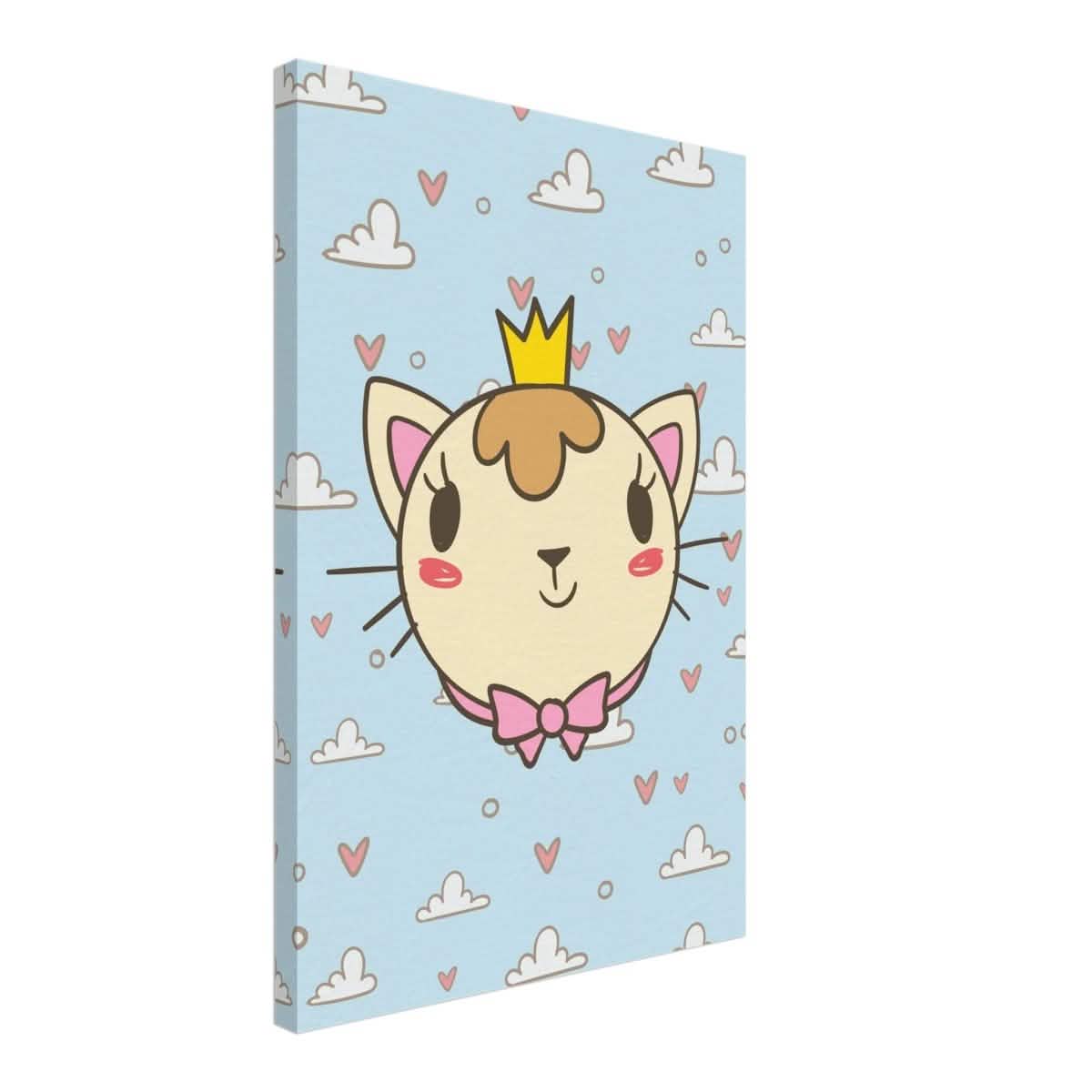 Owl You Need is Love | Kids Room Canvas Wall Art Print – Immersive Nursery Decor with Enhanced Texture - 40x60 cm / 16x24″ - Design Option 3 -