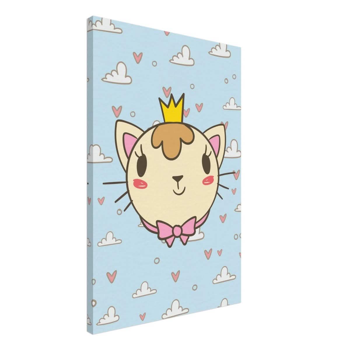 Owl You Need is Love | Kids Room Canvas Wall Art Print – Immersive Nursery Decor with Enhanced Texture - 50x75 cm / 20x30″ - Design Option 3 -