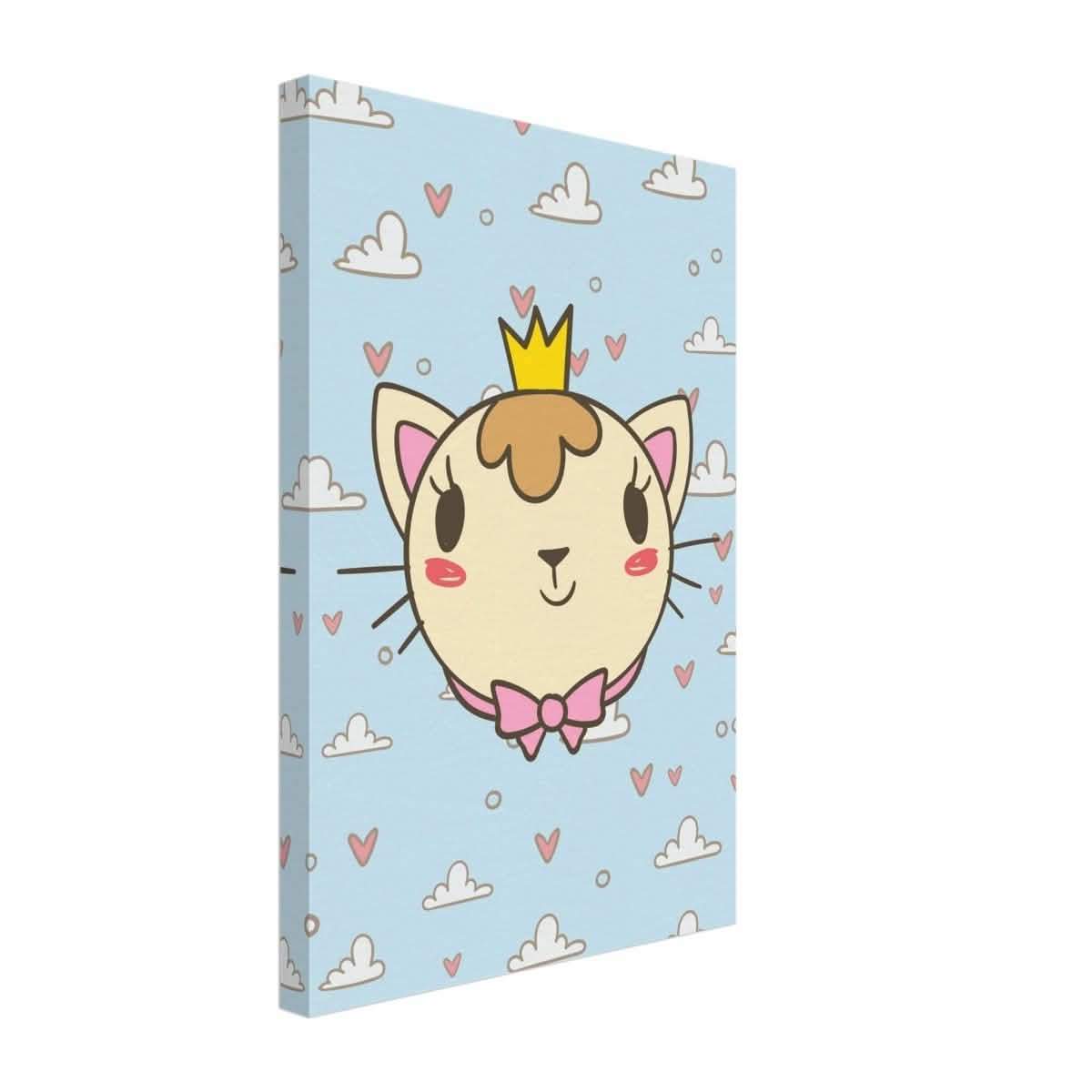 Owl You Need is Love | Kids Room Canvas Wall Art Print – Immersive Nursery Decor with Enhanced Texture - 30x45 cm / 12x18″ - Design Option 3 -