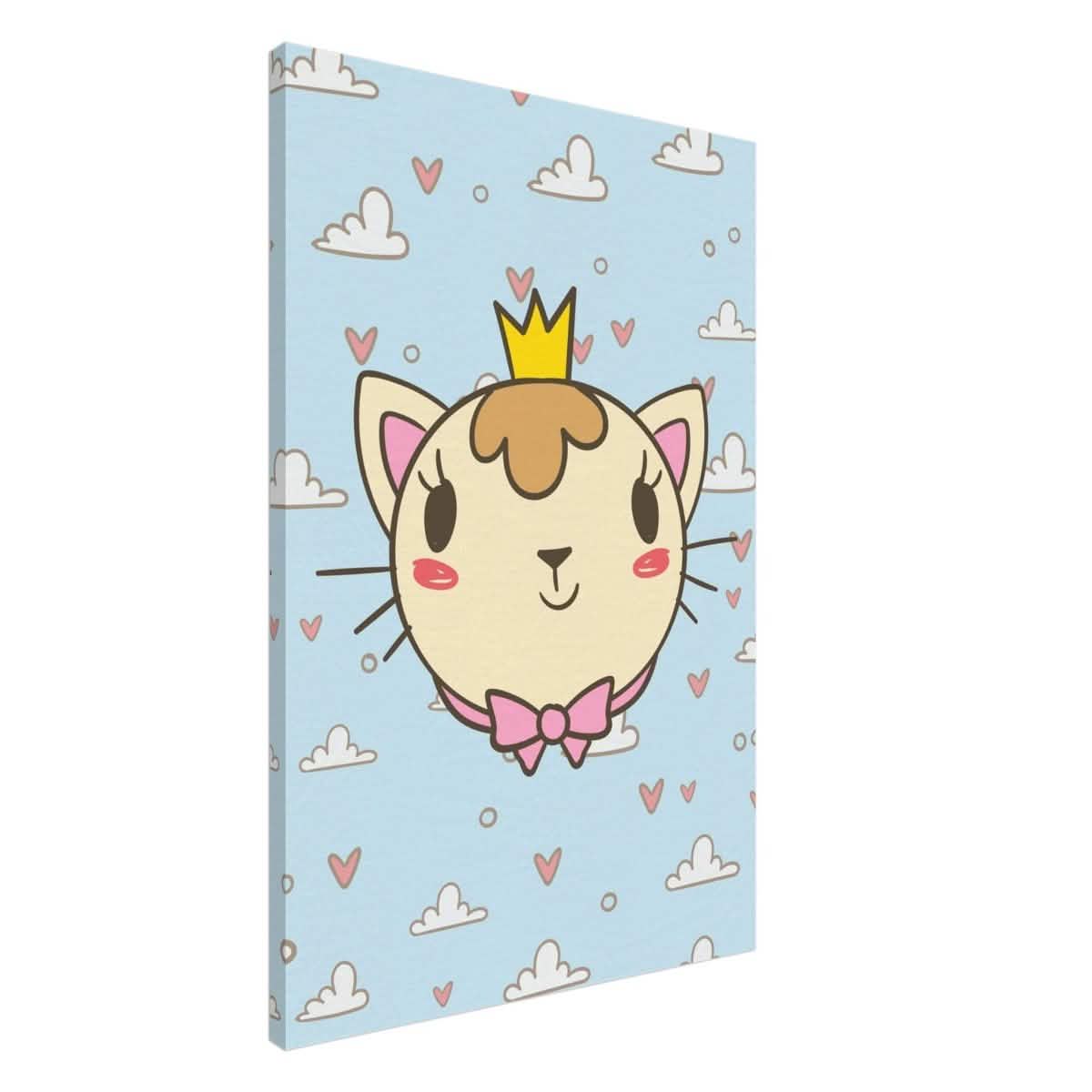 Owl You Need is Love | Kids Room Canvas Wall Art Print – Immersive Nursery Decor with Enhanced Texture - 60x90 cm / 24x36″ - Design Option 3 -