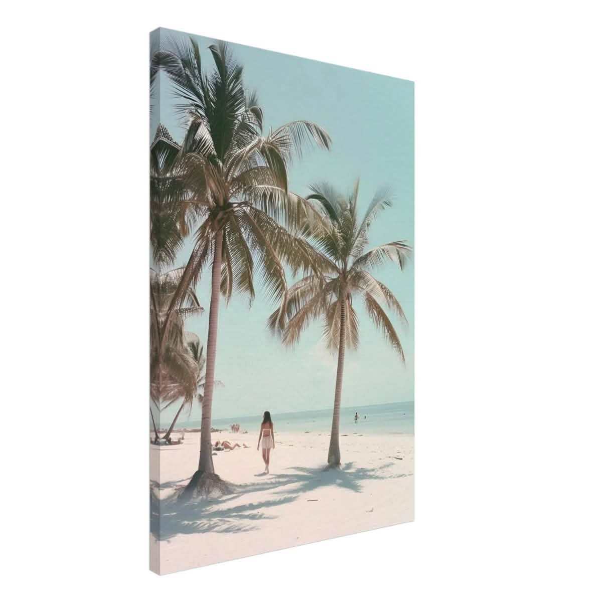 Palm Breeze Retreat | Wall art Print - 50x75 cm / 20x30″ - Canvas -